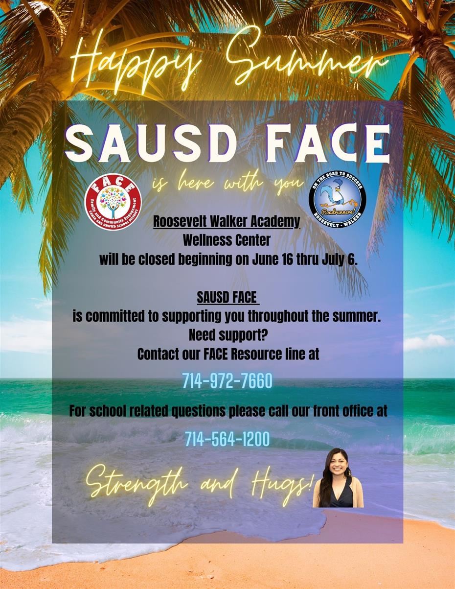 SAUSD Face is with you